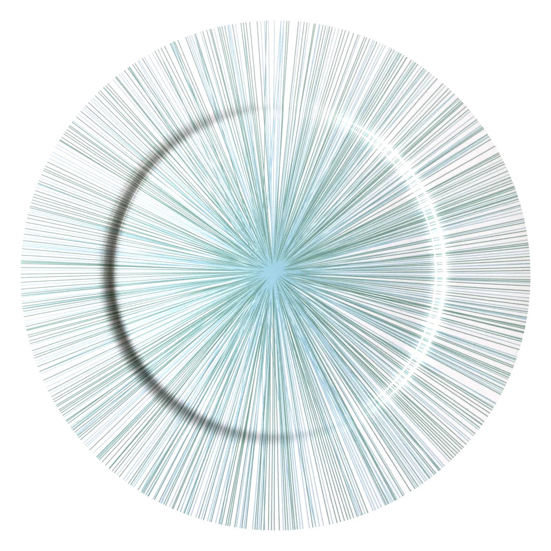 Tisch New York Plate, Birchwood (Sea Lines)
