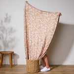 Geometry - Soft Umber Butter Blanket