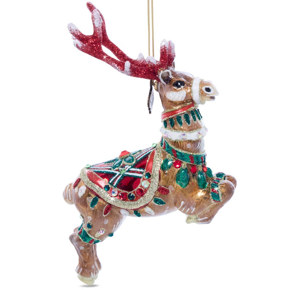 Jay Strongwater - Comet Glass Ornament