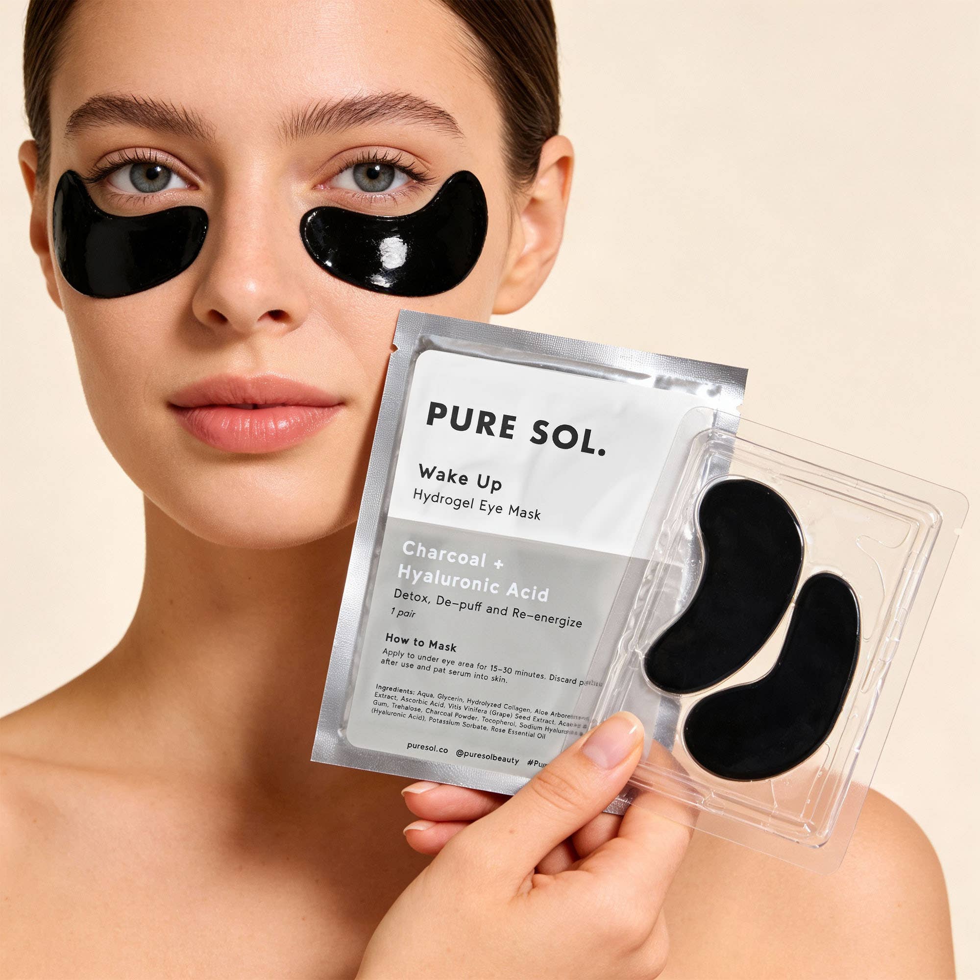 PURE SOL. Eye Mask (Sold Individually)