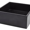 Annie Selke Black Lacquer Napkin Holder Cocktail