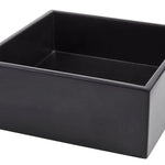 Annie Selke Black Lacquer Napkin Holder Cocktail