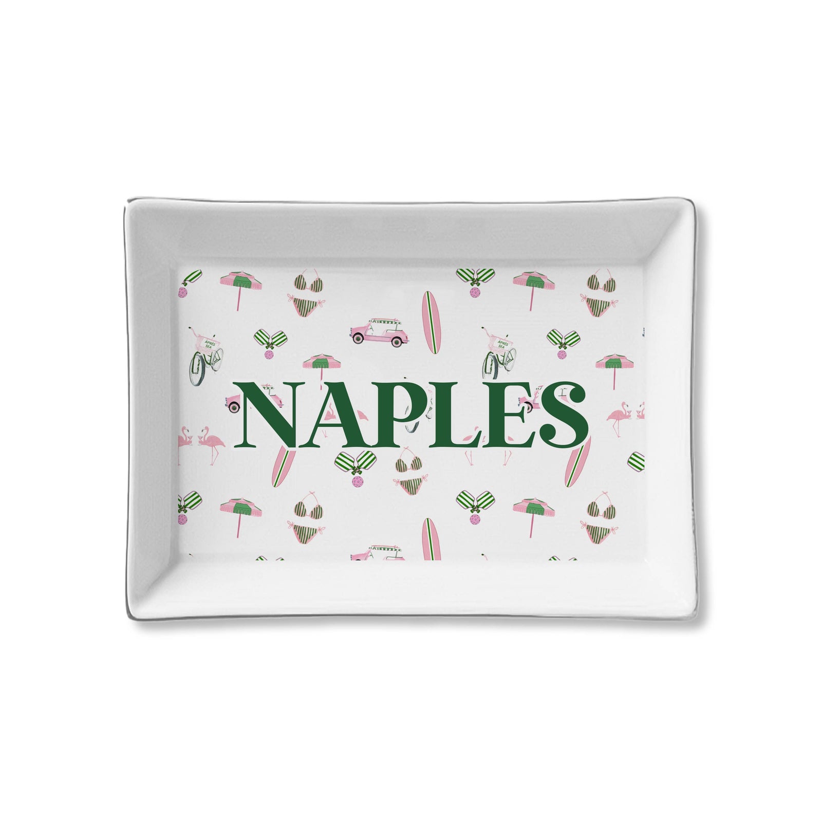 Toss Designs - Ceramic Tray - Surf's Up - VB