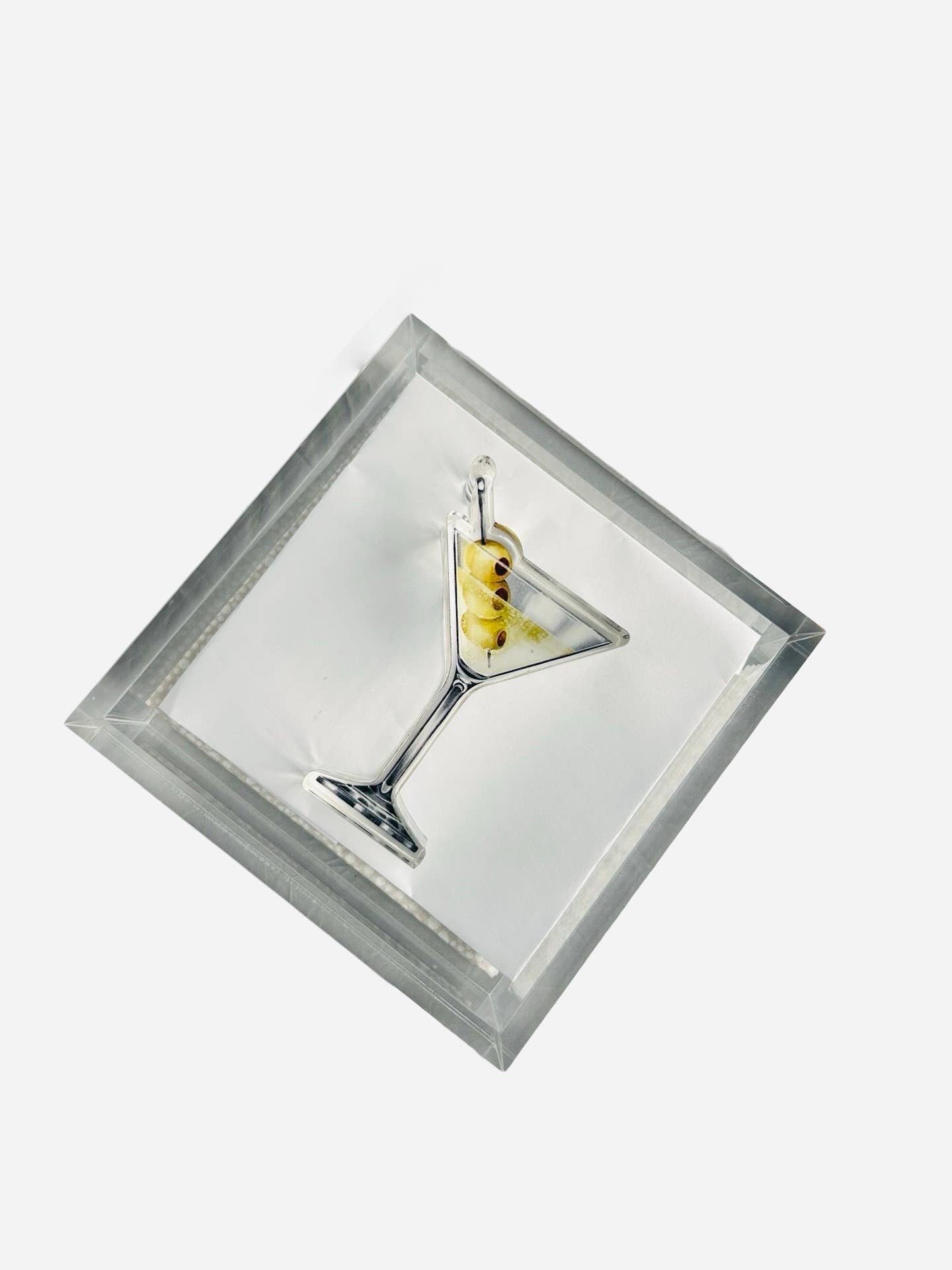 Maven Home - Acrylic Napkin Weight - Martini