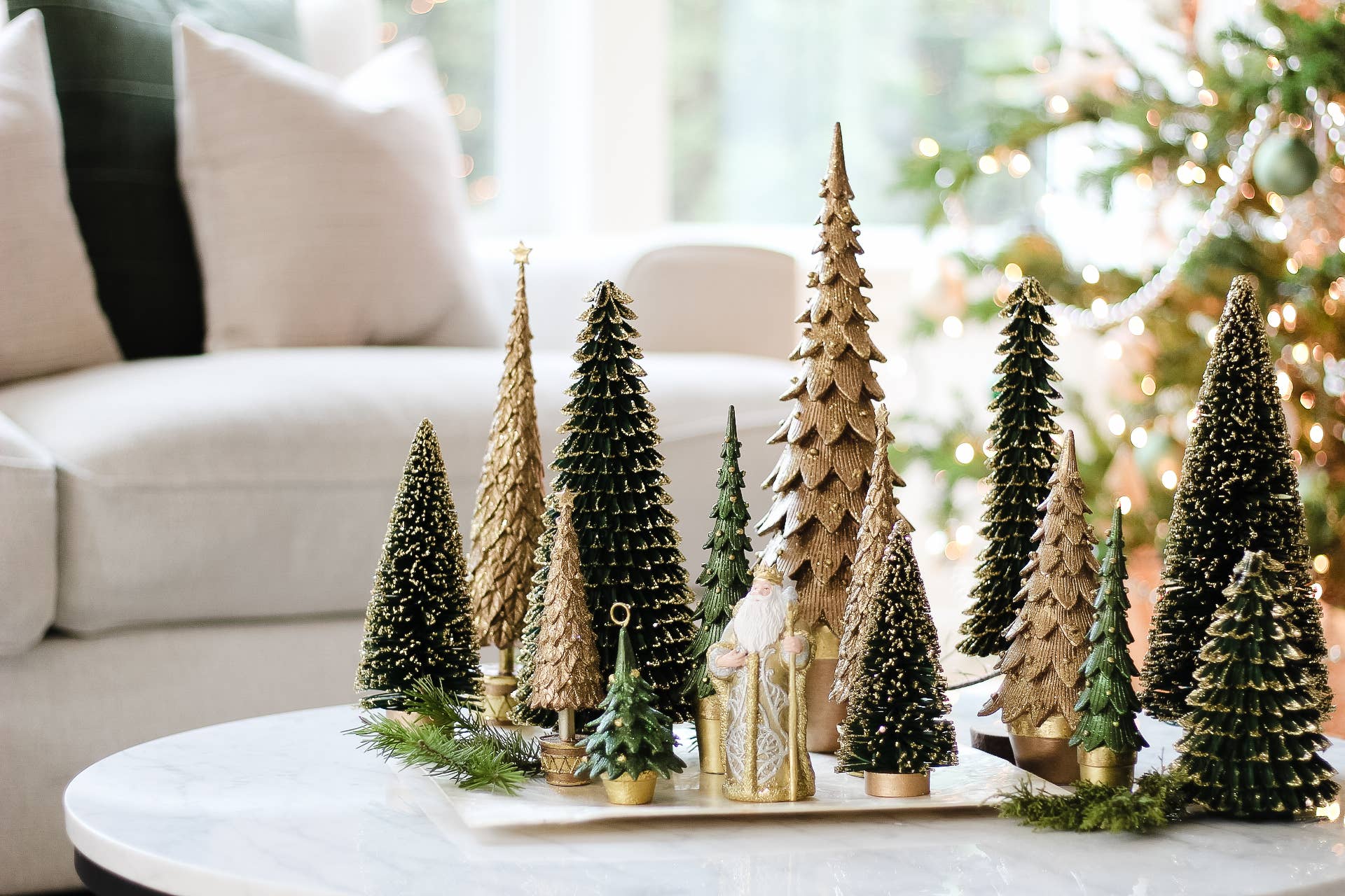 Banaba Cone Tree (Glittered Green)