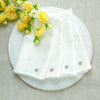 Arte Italica & Crown Linen Designs - S/4 Cotton Tail Bunny Washed Linen Napkin- Easter