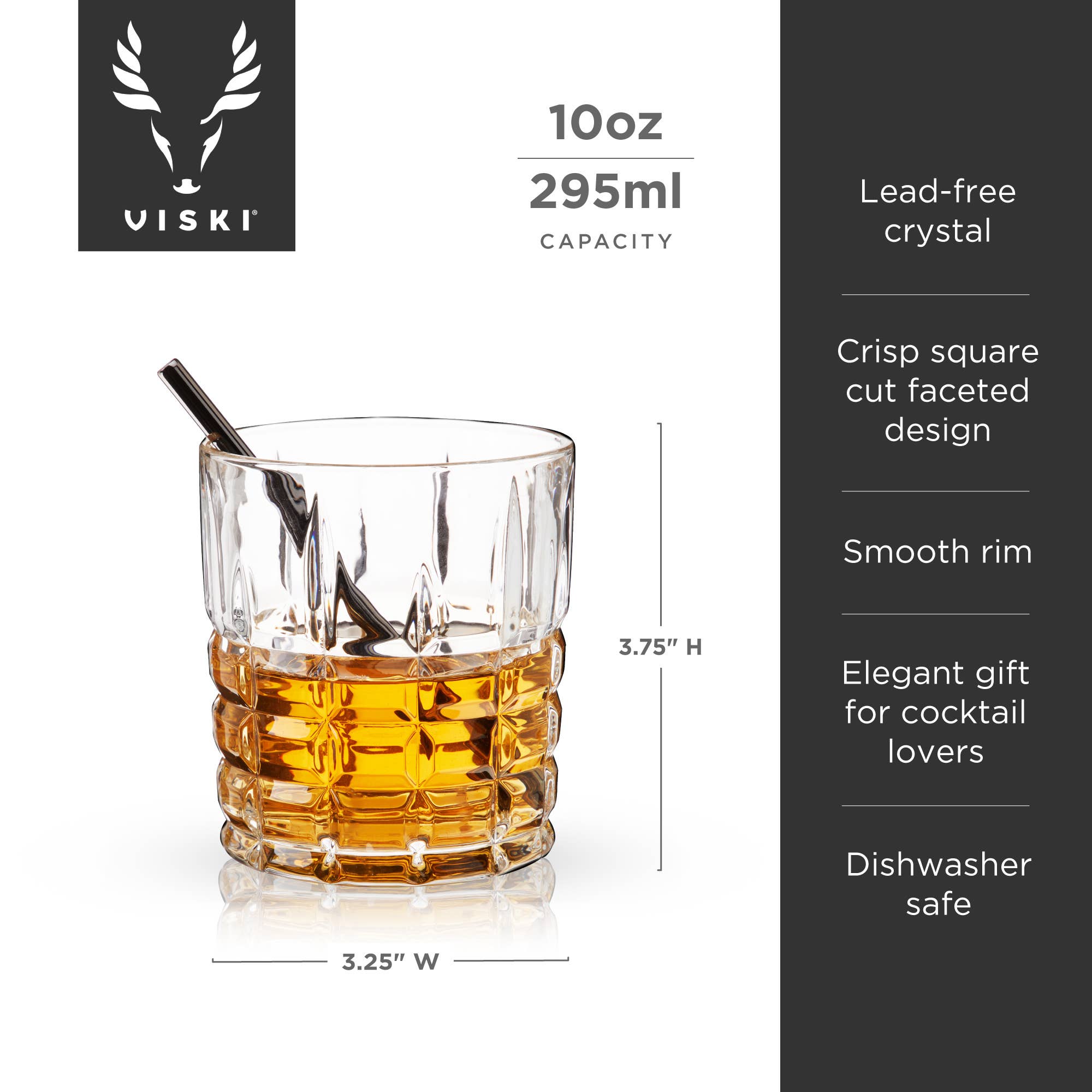 Highland Classic Crystal Lowball Glass