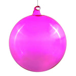 Winward Bottle Ball Ornament Fuchsia