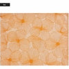 Le Jacquard Francais A La Carte Fleurs Papillons Orange Placemat