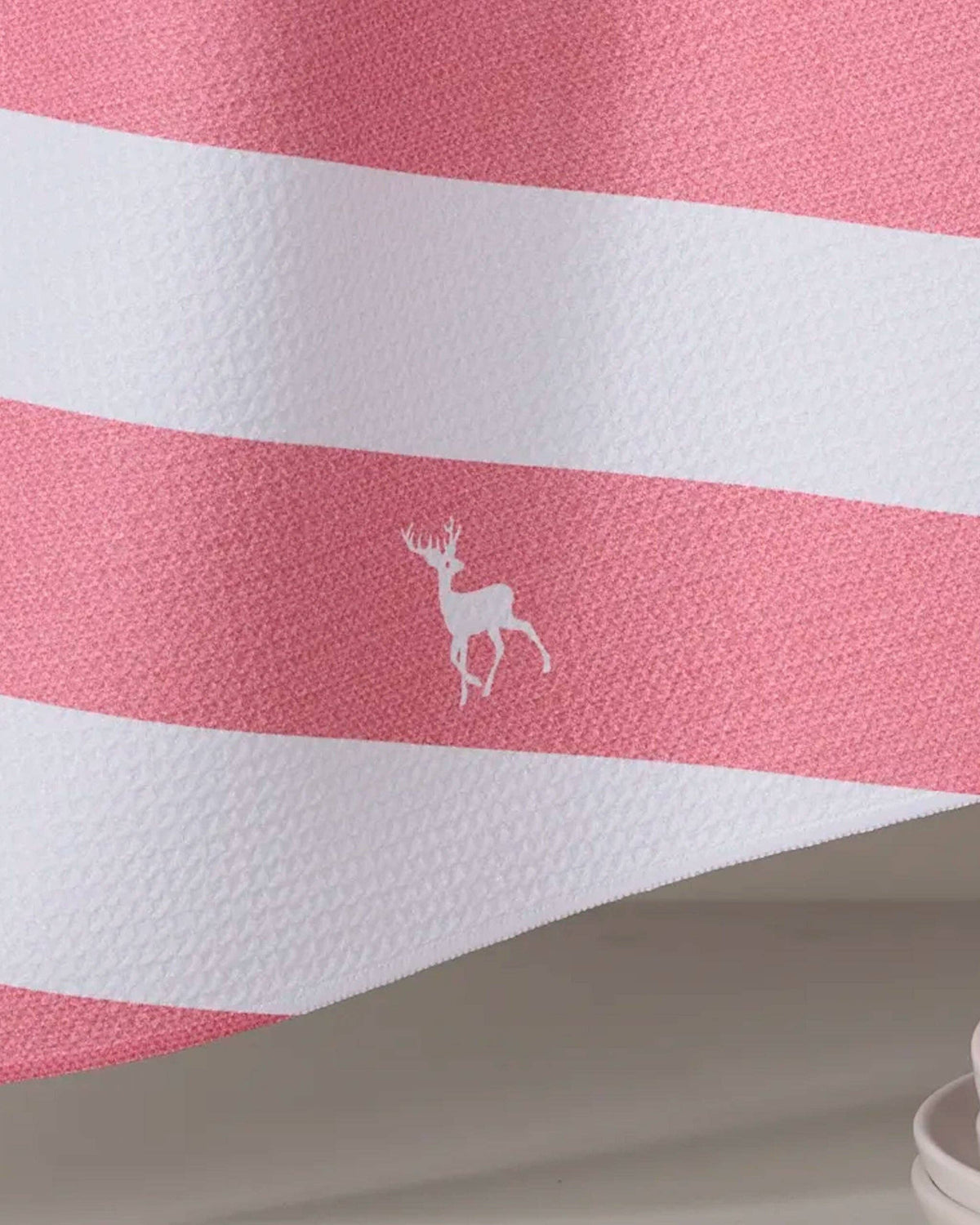 Geometry - Reindeer Run Tea Towel