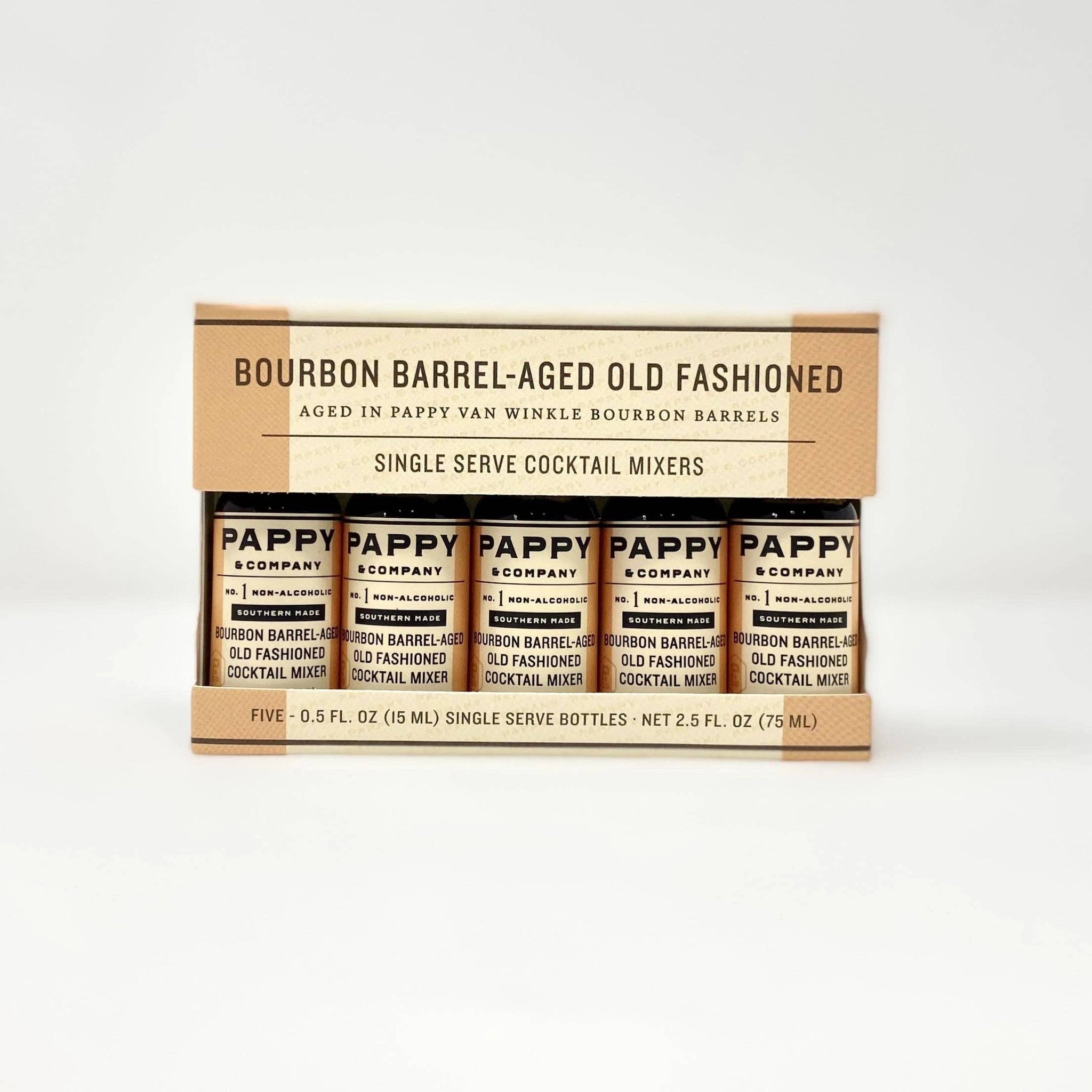 Pappy & Company - Pappy Van Winkle Bourbon Barrel-Aged Old Fashioned Mix - Single Serve 5 pack