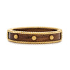Capucine De Wulf Berry Small Hinged Bangle - Teak