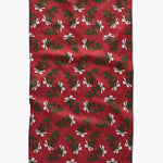 Geometry - Christmas Berry Bow Tea Towel