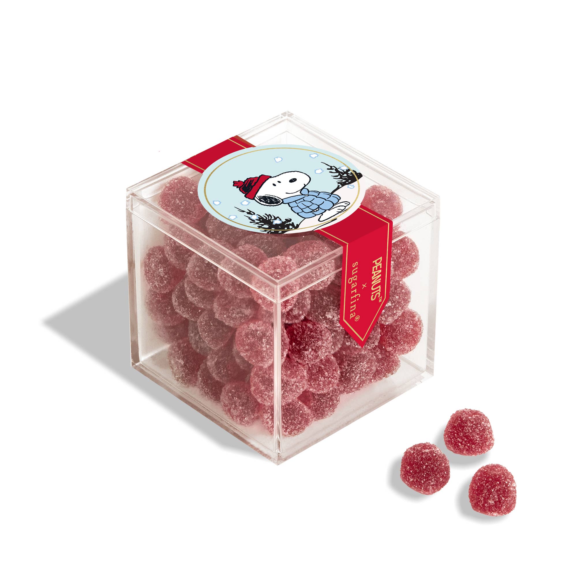 Sugarfina - Snoopy - Sugared Cranberries - Small (Peanuts® Holiday 2025)