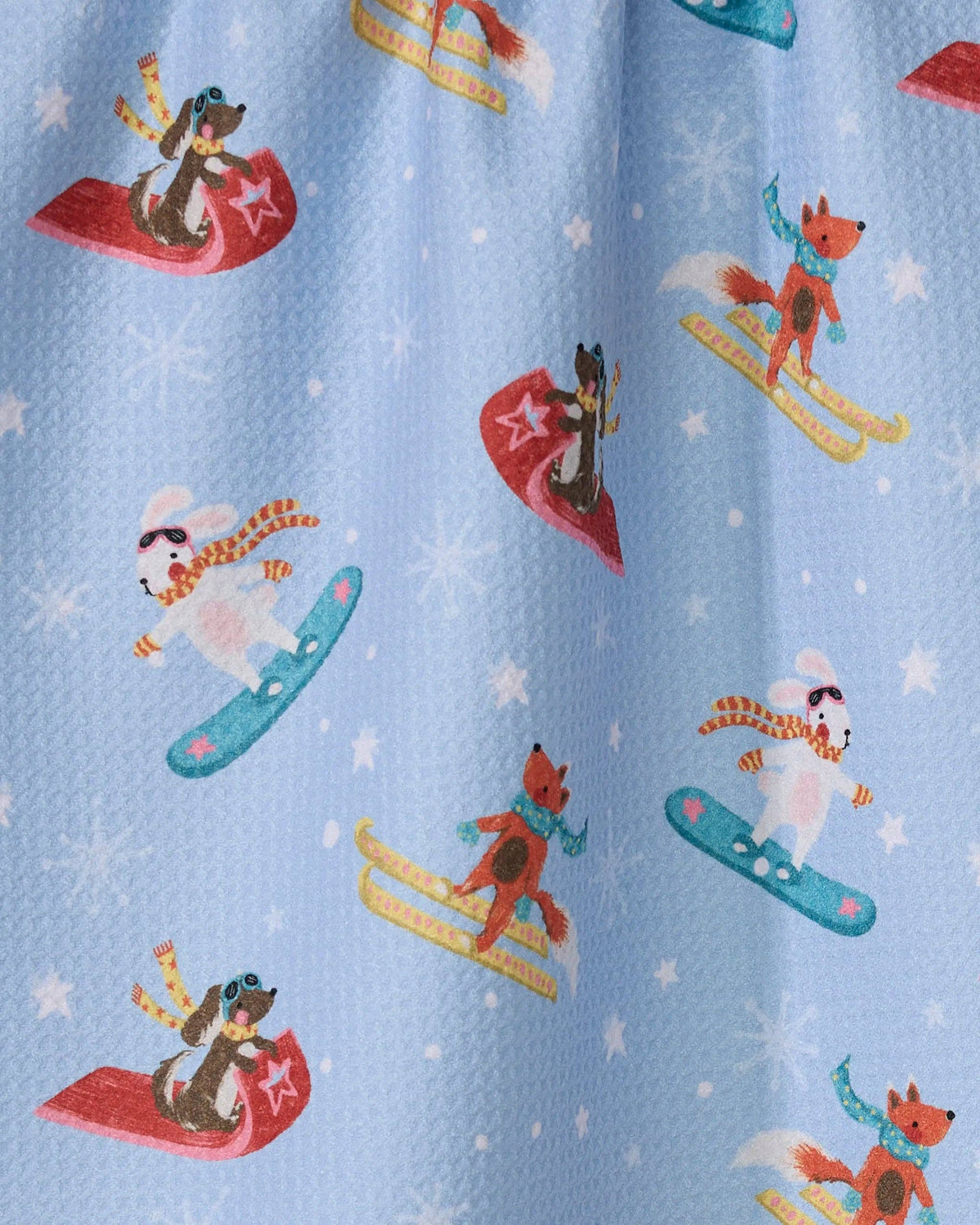 Geometry - Winter Friends Tea Towel
