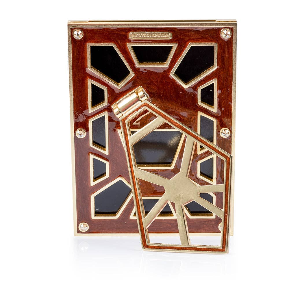 Jay Strongwater - 4” x 6” Lavinia Frame - Leopard