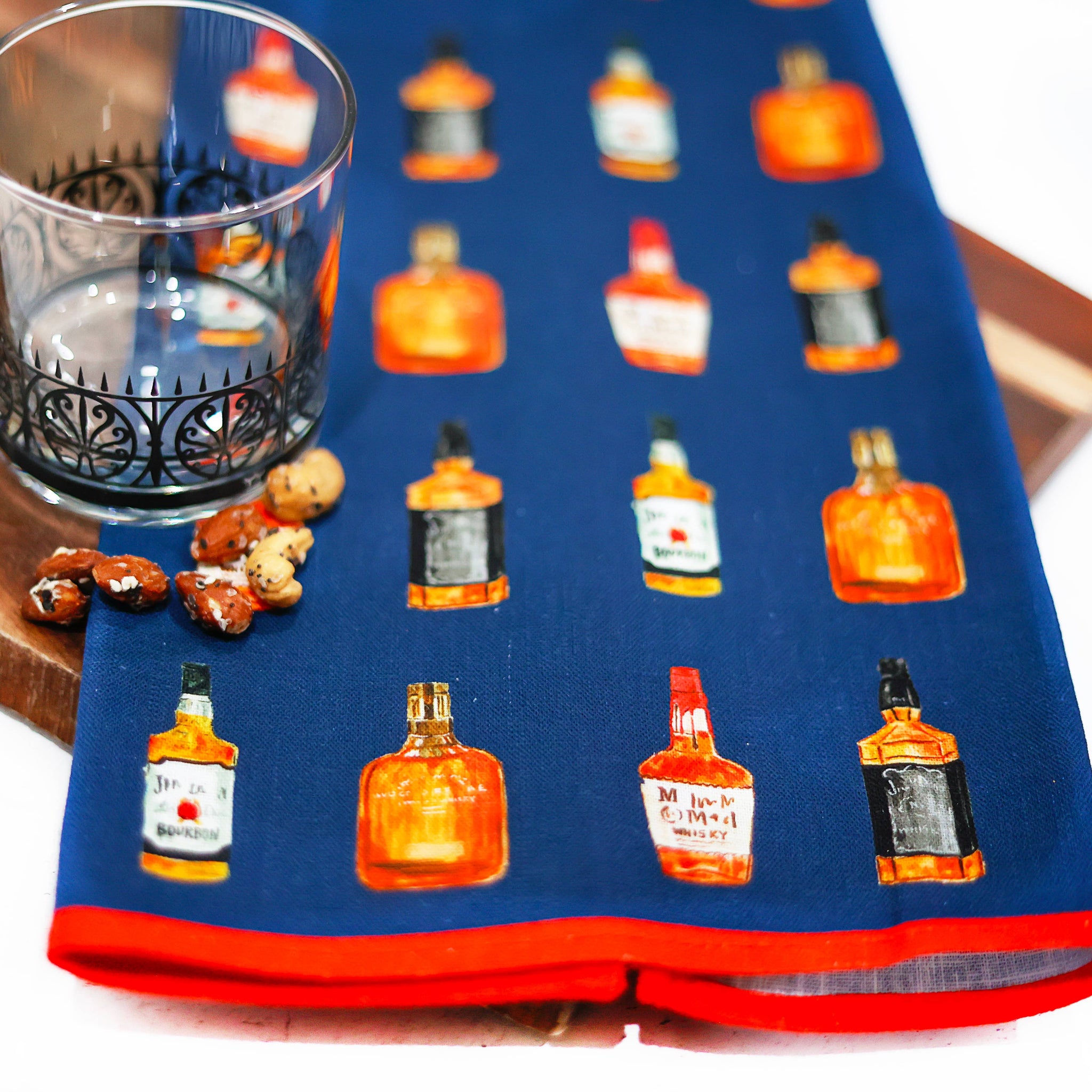 KEVA Style and Created By - Bourbon Trail Cotton Linen Tea Towel