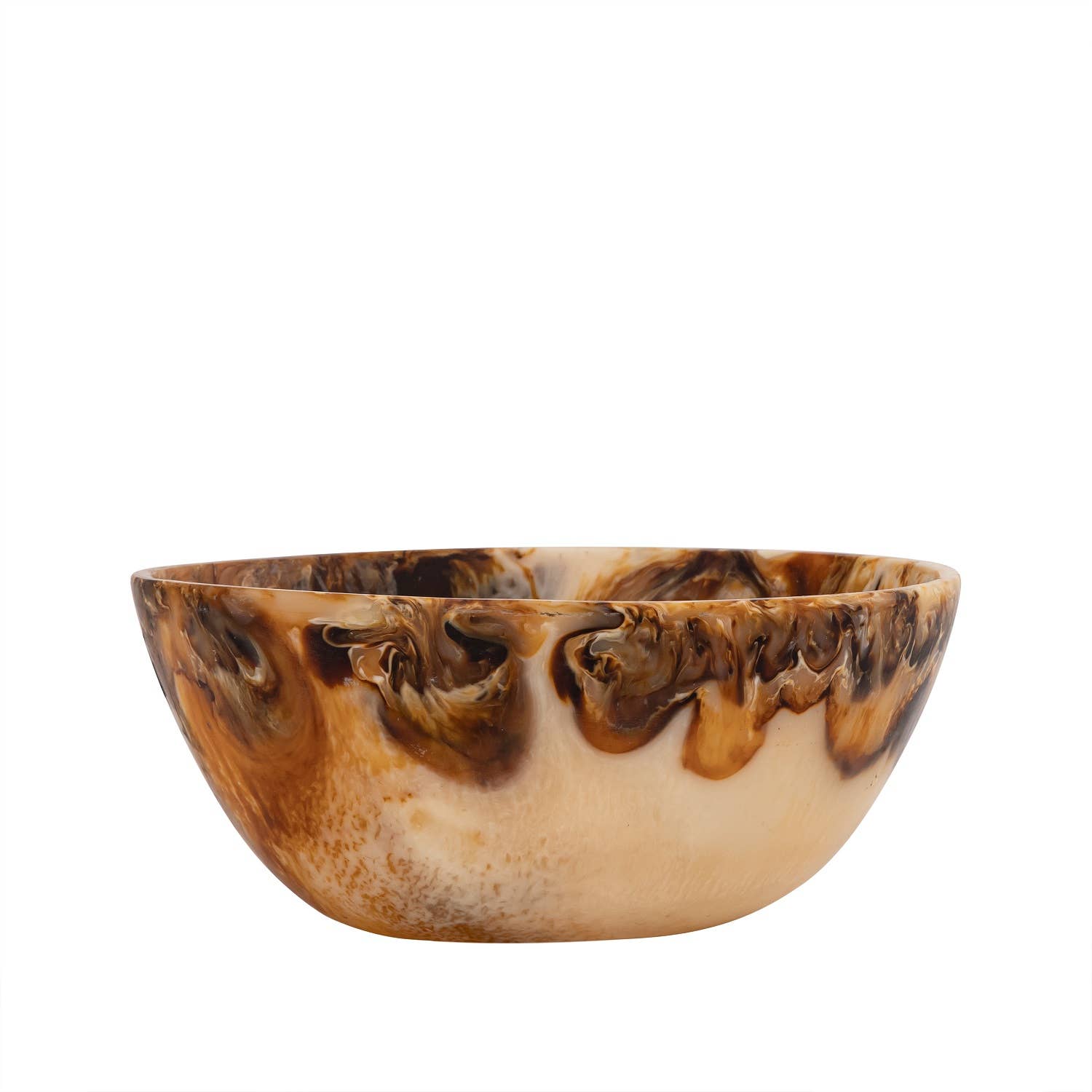 BIDKhome - Tortoiseshell Salad Bowl Dia 11.61"