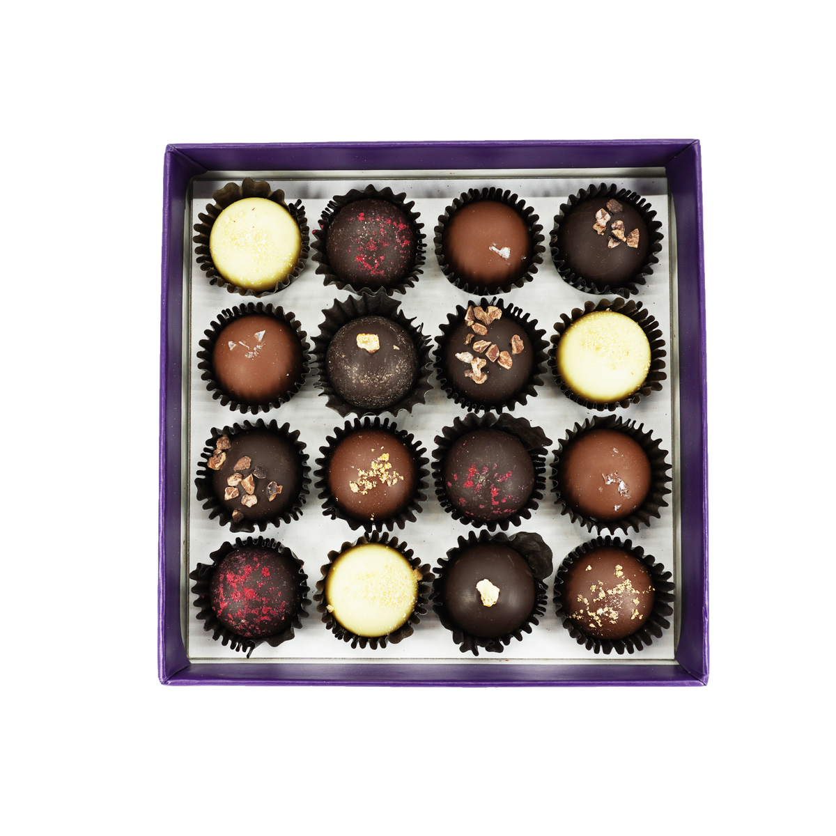 Vosges Haut-Chocolat - Milk & Dark Chocolate Maison Collection Truffles: 16 Pcs