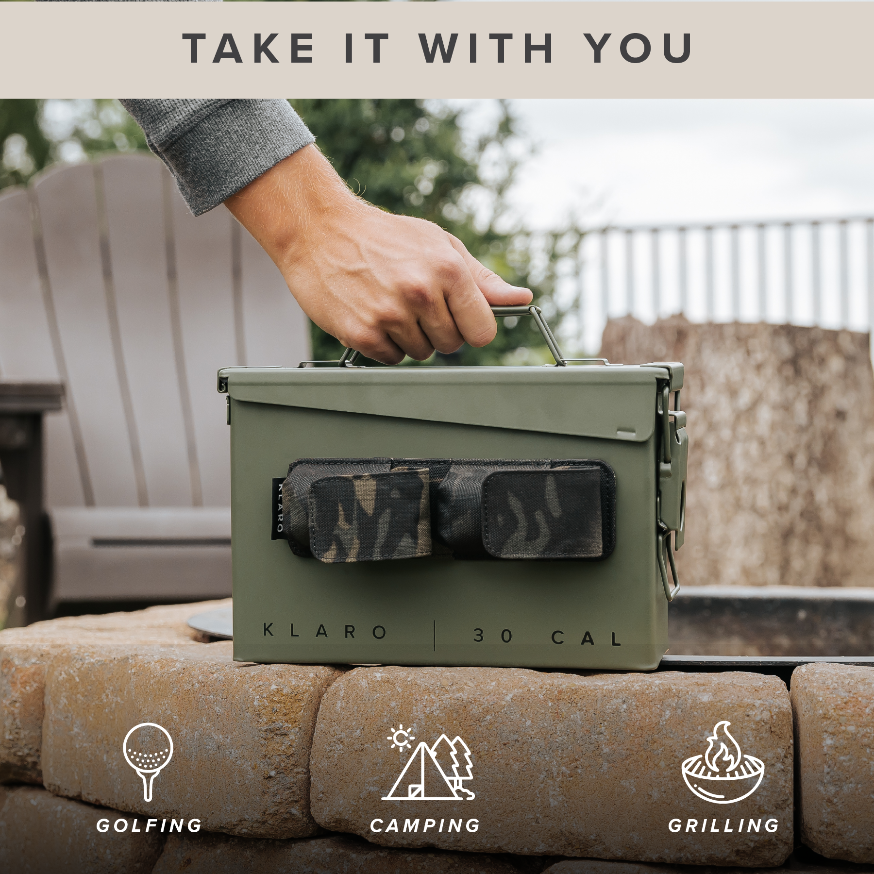 Case Elegance - The Smoke Can 30CAL Humidor