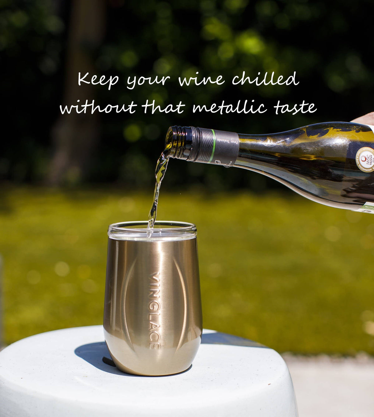 Vinglacé - Copper Stemless Wine Glass