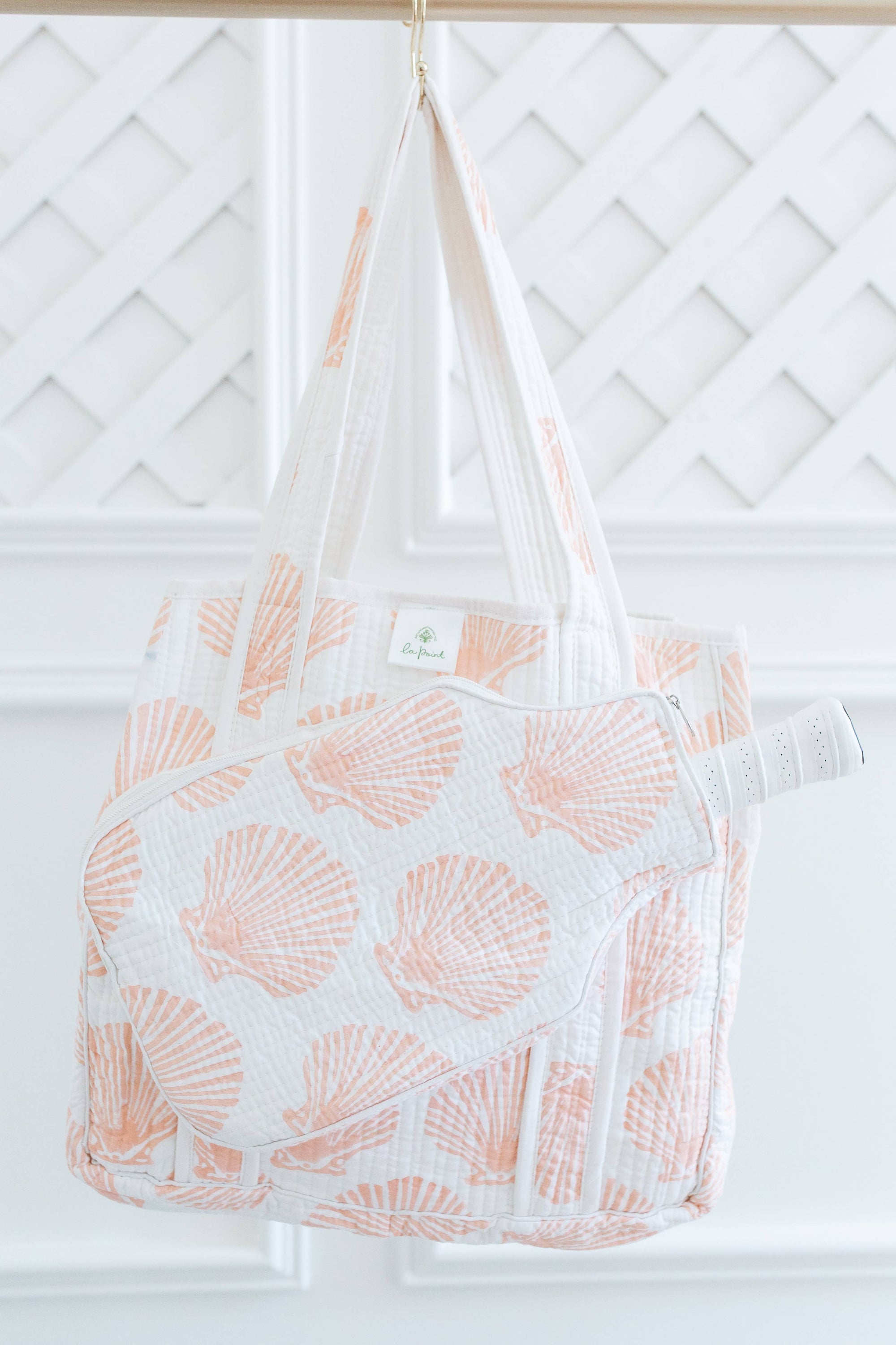 La point - The pickleball bag - palm beach pink