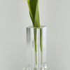Tizo Crystal Glass Bud Vase "Balls"