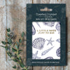 Toasted Crumpet A Little Note Just to Say (Coastal Pure) Set of 6 Cards