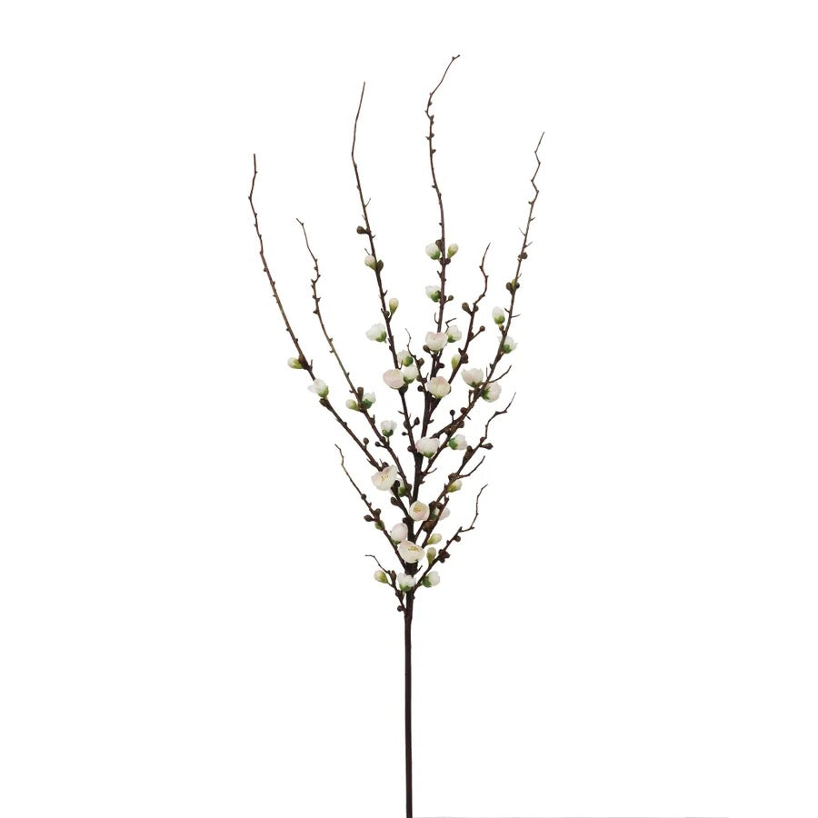 Winward Floral Blossom Peach Branch 37"