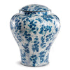 Floret Lidded Urn Tall