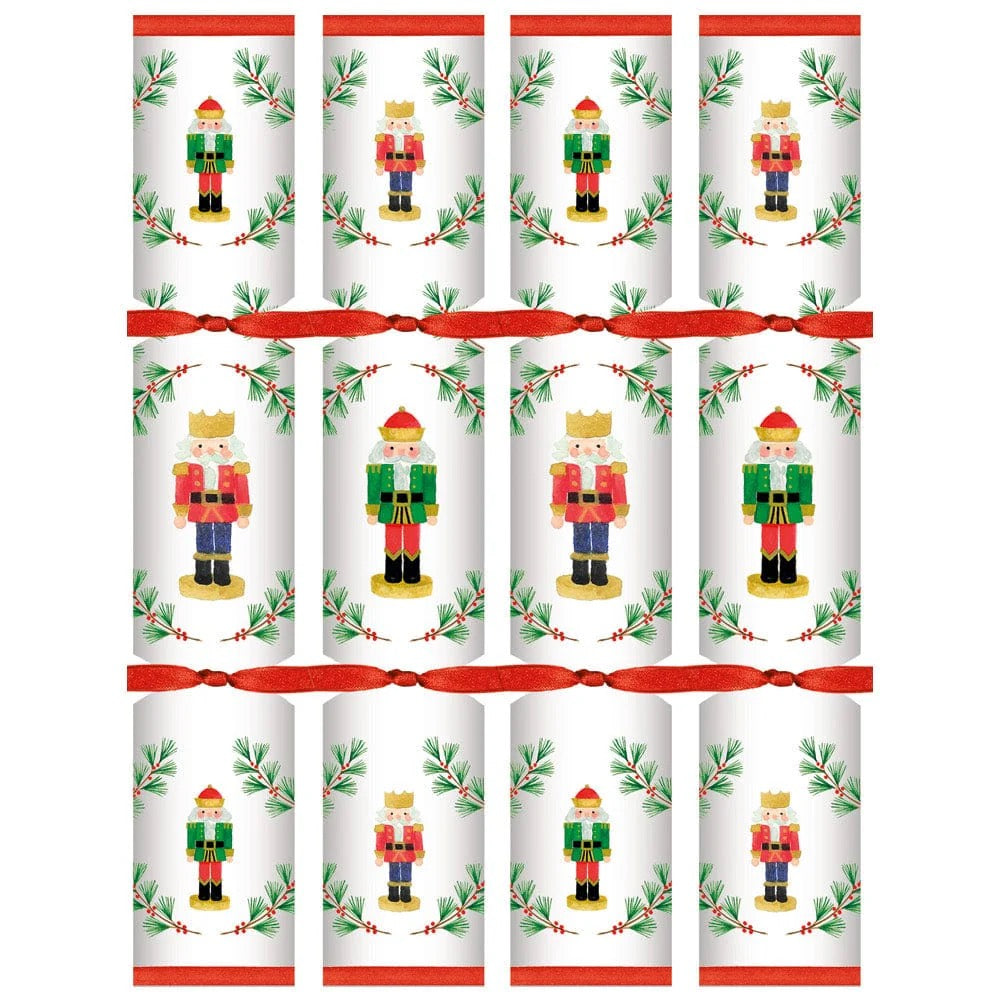 Caspari Little Nutcracker Celebration Crackers - 8 Per Box