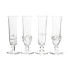 Juliska Heritage Flutes Set/4