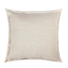 Natural Beige Fringe So Soft Linen Pillows
