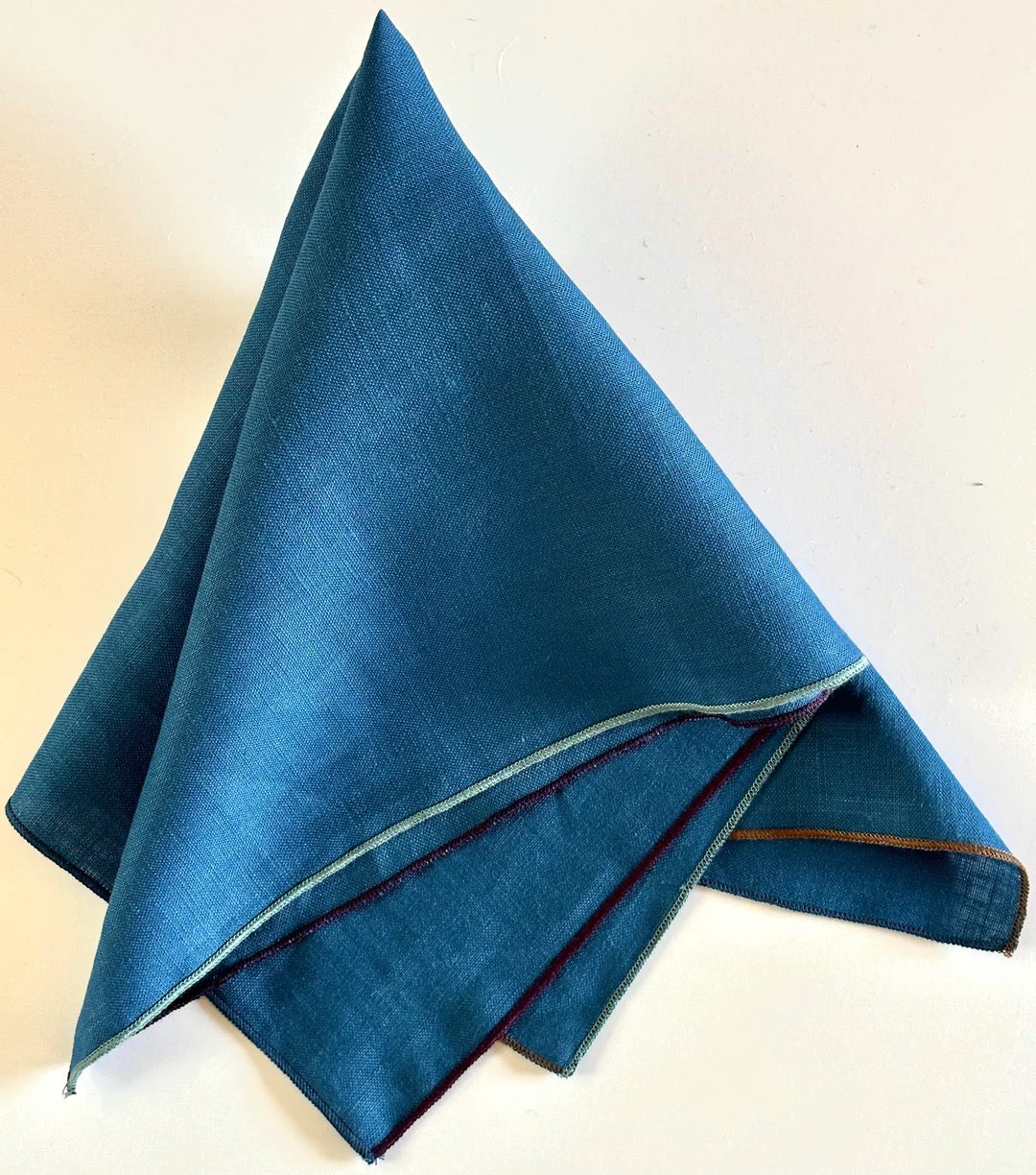Tisch New York Napkin Cerulean Metallic (S/4)