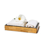 Ladora Bamboo Veneer Bath Tray