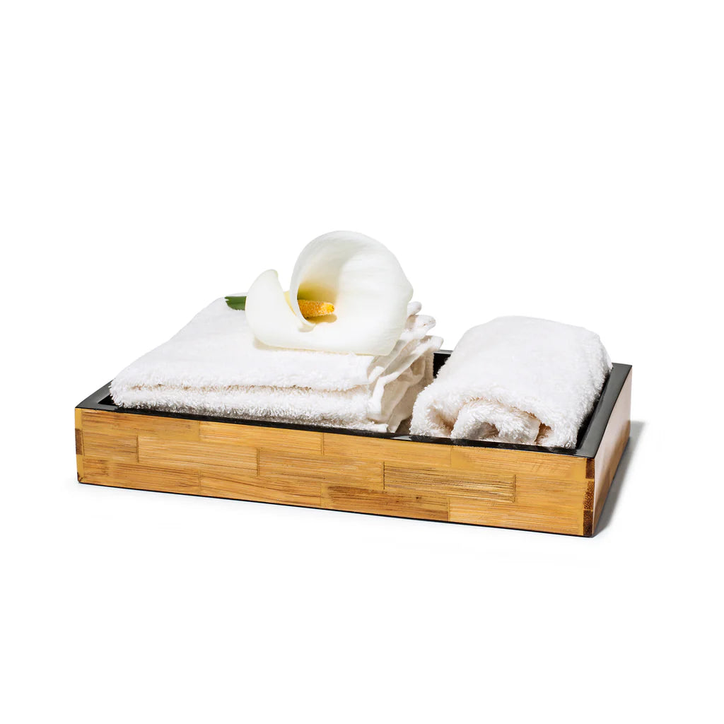 Ladora Bamboo Veneer Bath Tray