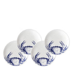 Caskata - Crabs Blue Canapé Plates (Sold Individually)