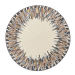 Kim Seybert Diadem Placemat in Ivory & Blue