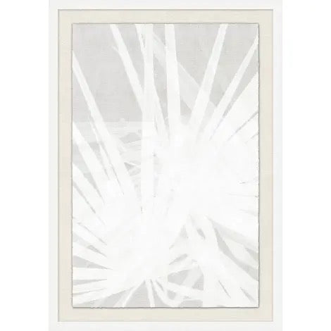 Blanche Palms Framed Art