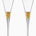 Michael Wainwright Truro Gold Toasting Flutes S/2