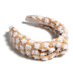 Tufted Straw Knotted Headband