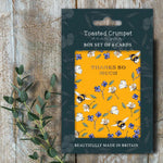 Toasted Crumpet Thanks So Much (Bee on Gold) Set of 6 Cards