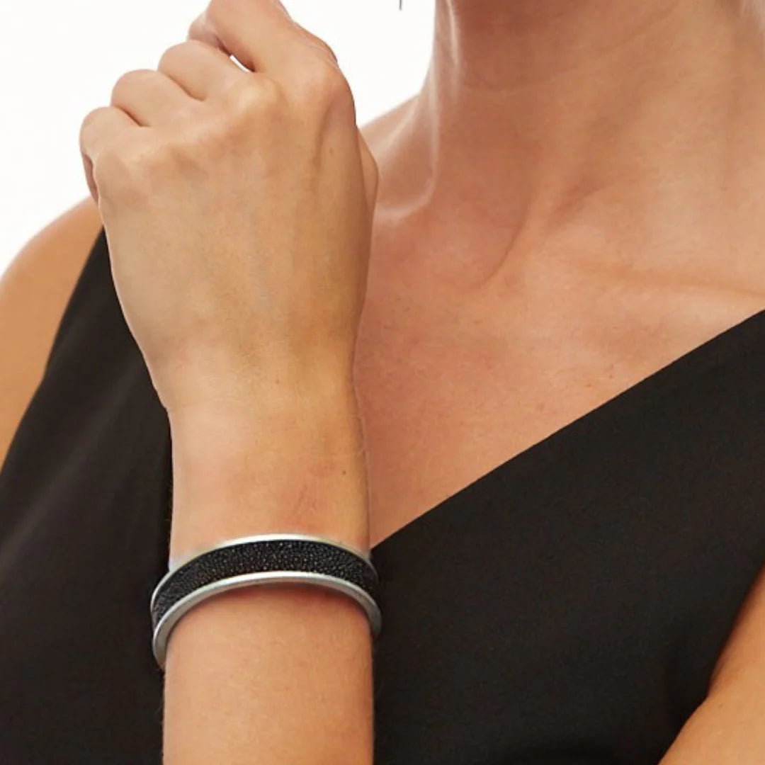 Brackish Molly Thin Cuff Silver