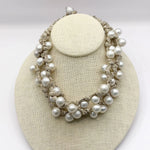 MELA Triple Cord Pearl Necklace