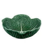 Bordallo Pinheiro Green Cabbage Leaf Cereal Bowl