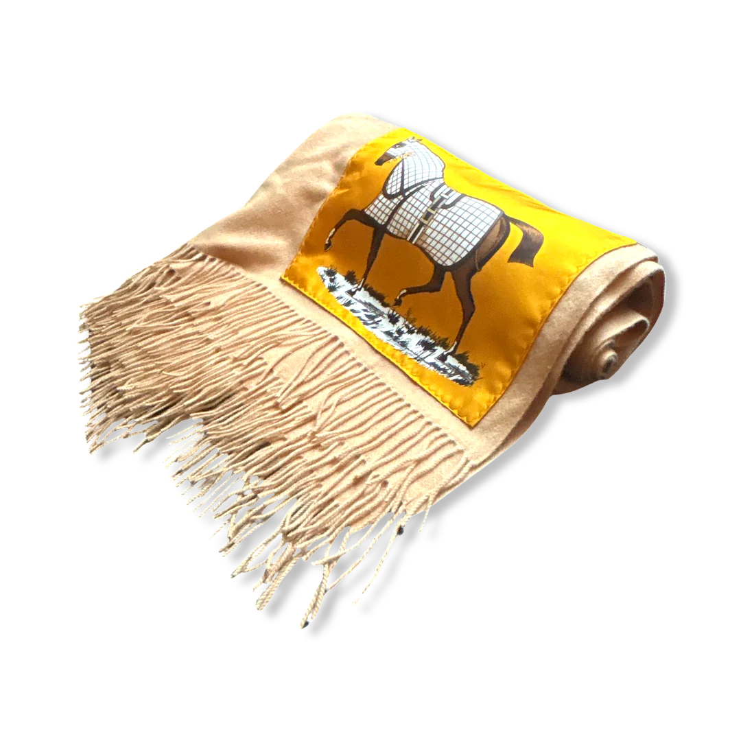 Vintage Luxe Up Cashmere Blanket