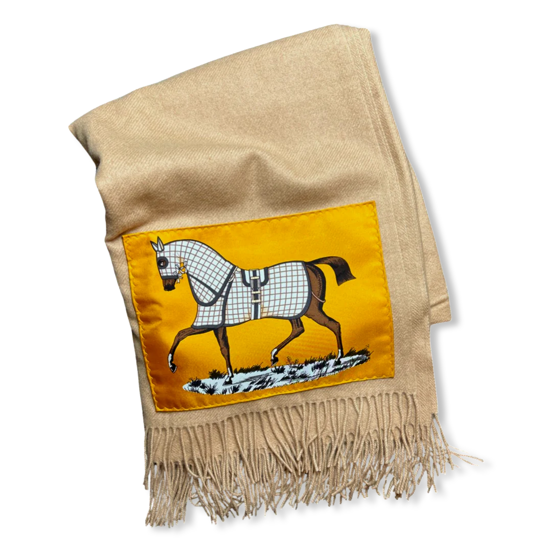 Vintage Luxe Up Cashmere Blanket