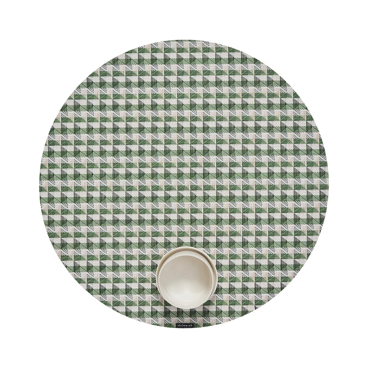 Chilewich Crane Round Placemat