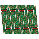 Caspari Merry And Bright Christmas Cone Crackers - 8 Per Box