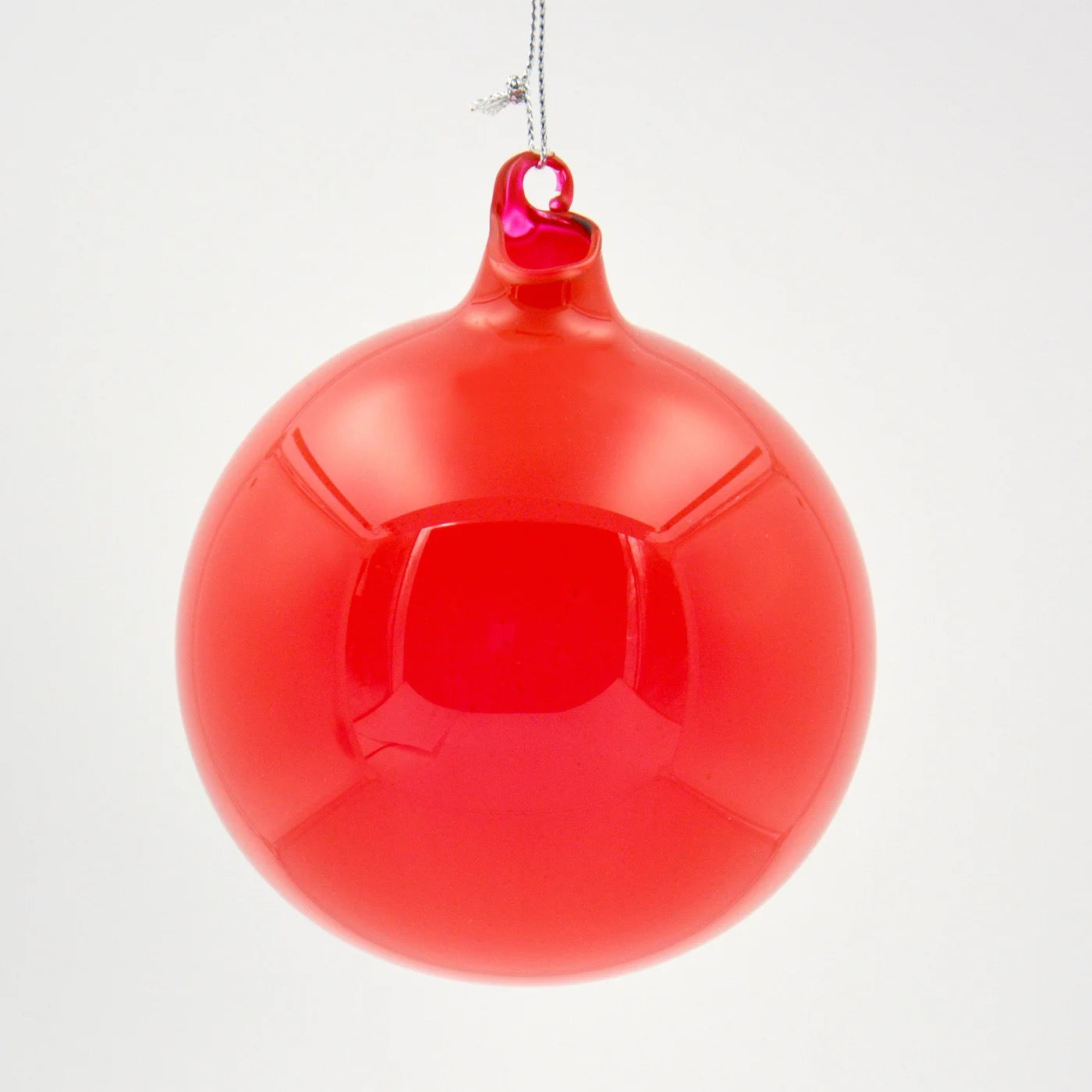 Winward Bubblegum Glass Ball Ornament 100MM